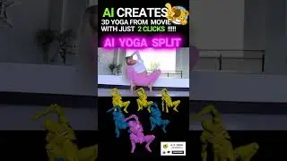 😎 AI CREATES HOT 🔥 SEXY YOGA 🧘‍♂️ GIRL  🥰