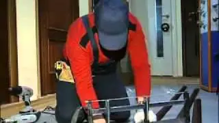 Установка межкомнатных дверей и врезка замка  видео 3 