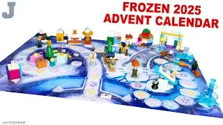 LEGO Disney 2025 Frozen Advent Calendar 43273 Unboxing, Tour, & Review