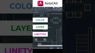 Match Properties #autocadtutorial #autocadtips #design