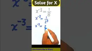 Indices Tricks || Solve for X || @Sky Struggle Education || 