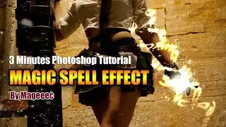 3 Minutes Lighting Spell Magic Effect Photoshop Tutorial