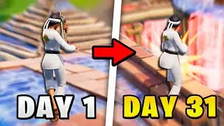 1 MONTH Progression on Keyboard Joystick...