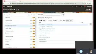 Oracle  Financials - Fusion setups  GL5 - Key Flexfield, Value set
