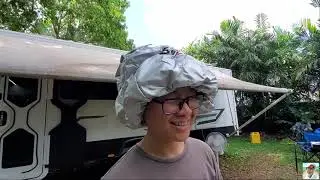 Fixing & Cleaning Up Caravan Before Our Central Australia Road Trip - Watch Bush Fire In Darwin 🔥 16