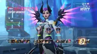 Overwatch | 3v3 Mercy Gameplay and Tracer Clutch