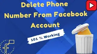 How To Remove or Delete Phone Number From Facebook Account 2024