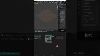 Hypar surface in Blender Geo Nodes