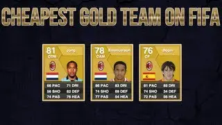 The CHEAPEST GOLD Team On Fifa 13? (4,000 Coins)