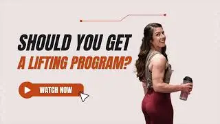 Should You Get a Lifting Program?