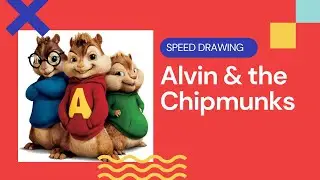 Alvin and the Chipmunks | Speed Drawing
