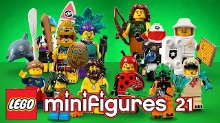 Minifigure 21 Series Lego 71029 минифигурки серия 21