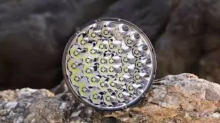 IMALENT LED flashlight outdoor show
