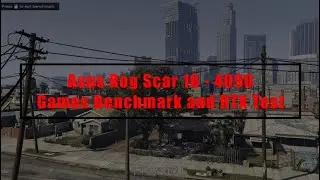 Asus Rog - Scar 16 4090 Game Benchmark and gameplay of  GTA V, Cyberpunk 2077 and Hogwards Legacy