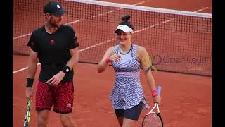 RG '23: Andreescu and Venus to the mixed SFs
