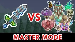 Terraria 1.4 - Influx Waver vs ALL Bosses (Master Mode)