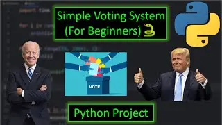 Python Voting System Project (For Beginners)🐍