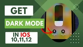 How to get dark mode in Iphone 5/5s/6. // #laddidhiman #viral #iphone #hacker #new #trending //.