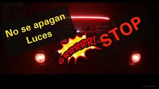 SE QUEDAN PRENDIDAS LUCES DEL STOP NISSAN TSURU III