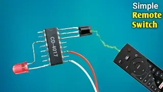 Wireless Remote On-Off Switch | How To Make Remote Control On Off Switch