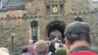 Time lapse - Entering Edinburgh Castle