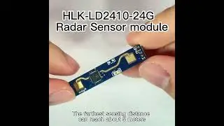 HLK-LD2410 24G human presence mmWave radar sensor ranging module