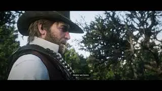 Red Dead Redemption 2 - Throwing a bomb on Micah's Butt!