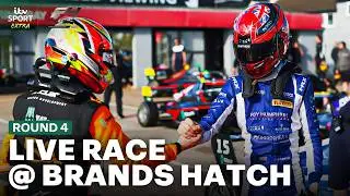 2026 Formula 4 | Full Race LIVE - Rd 4 Brands Hatch | ITV Sport