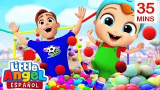 Jugamos En El Parque Infantil 😁| Canciones Para Niños| Little Angel Español