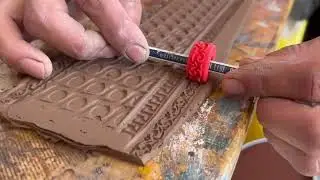 Кольца для создания изумительных рельефов на глине