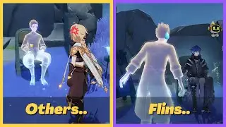 What Happens If You Sit in the Ghost’s Chair with Flins.. | Genshin Impact