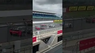 Ferrari 488 Challenge EVO Rolling Start At Silverstone