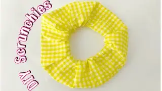 Cómo hacer SCRUNCHIES | DIY Scrunchies | Katirya Rodriguez