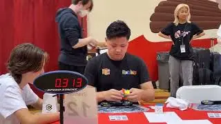 Max Park установил новый мировой рекорд по сборке кубика рубика 3*3 за 3.134 сек