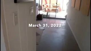 Apt. Walk Through on 3/31/2022