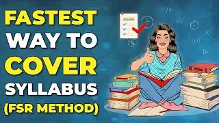 Fastest Way to Cover The Syllabus | How to Complete Syllabus Before Exam | Study Tips