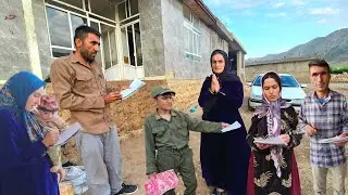The neighbors helped Halimah to exile her husband.