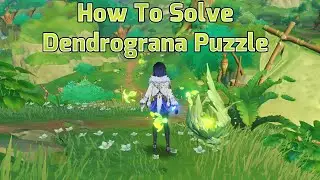 How To Solve Dendrograna Puzzle || Genshin Impact