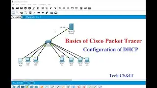 Basics of Cisco Packet Tracer | Configuration of DHCP
