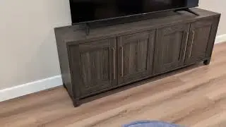 Henn&Hart Tillman Rectangular TV Stand for TV's up to 80' in Alder Brown Review