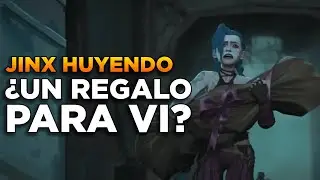 ¿Jinx huyendo? El nuevo clip de Arcane