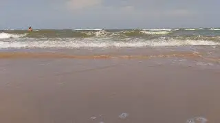09.07.2024 Азовское море. Кучугуры...Вода огонь...Волны супер)