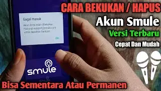 Cara Bekukan (Hapus) Akun Smule Terbaru