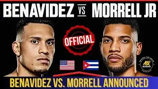 IT'S OFFICIAL: Benavidez Will Face Morrell (Date & Location TBD)