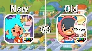 New toca boca pets VS Old Toca boca pets