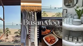 【釜山vlog🇰🇷】グルメの宝庫釜山が最高すぎる🤤オーシャンビューホテル🌛ショッピング|グルメ|オススメスポット紹介