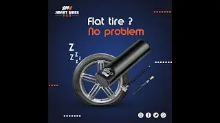 Smart Air Pump For Cars & Bikes, balls, Air Mattress
