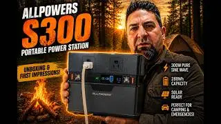 ALL POWERS S300 Portable Power Station Unboxing