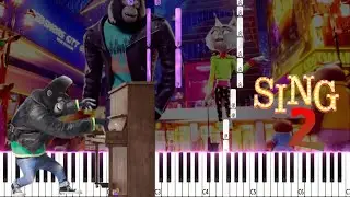Sing 2 - A Sky Full of Stars - VERY EASY Piano tutorial