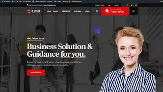 How to create sticky menu in Inzox - Business Consulting WordPress Theme